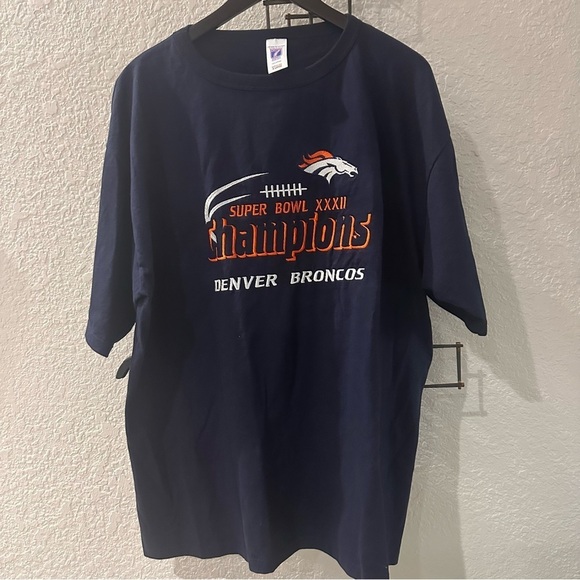 LOGO 7 Other - Vintage Denver Broncos Super Bowl XXXII Champions Tee 1998 Logo 7 XL